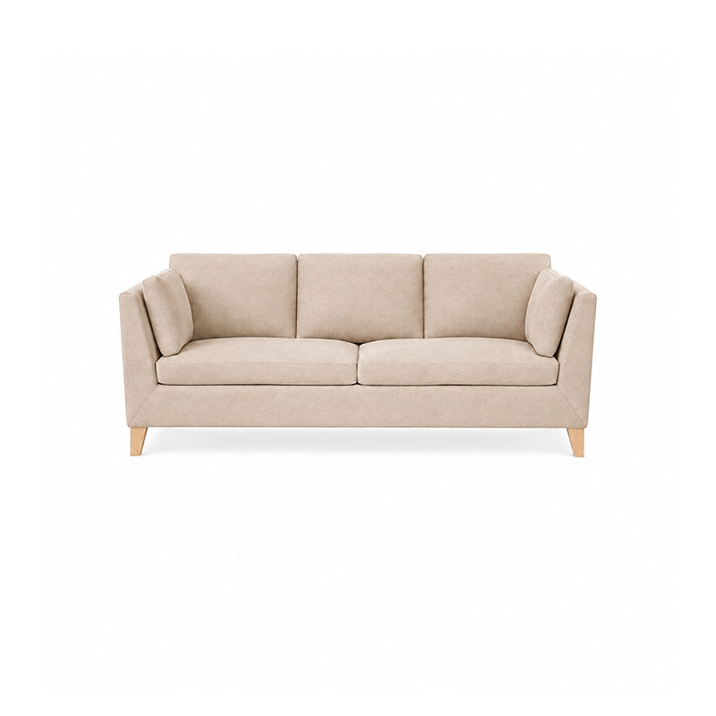 Stockholm 3 Seater Sofa Cover-Microfiber Camel