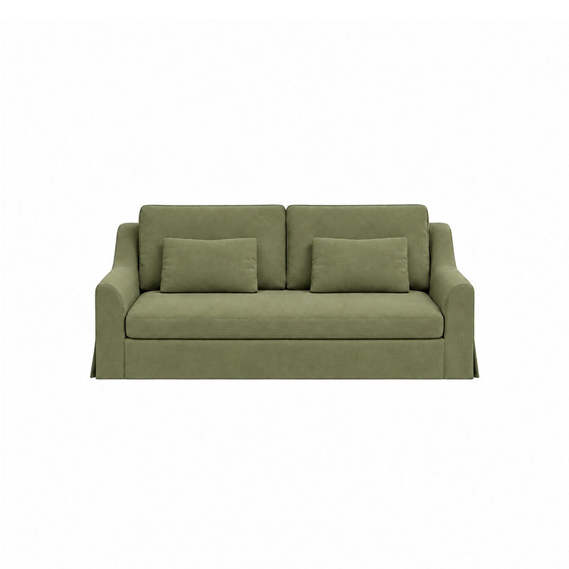 Färlöv 3 Seater Sofa Cover-Corduroy Olive