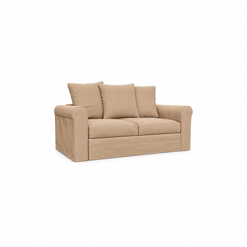 Grönlid 2 Seater Sofa Cover-Corduroy Latte