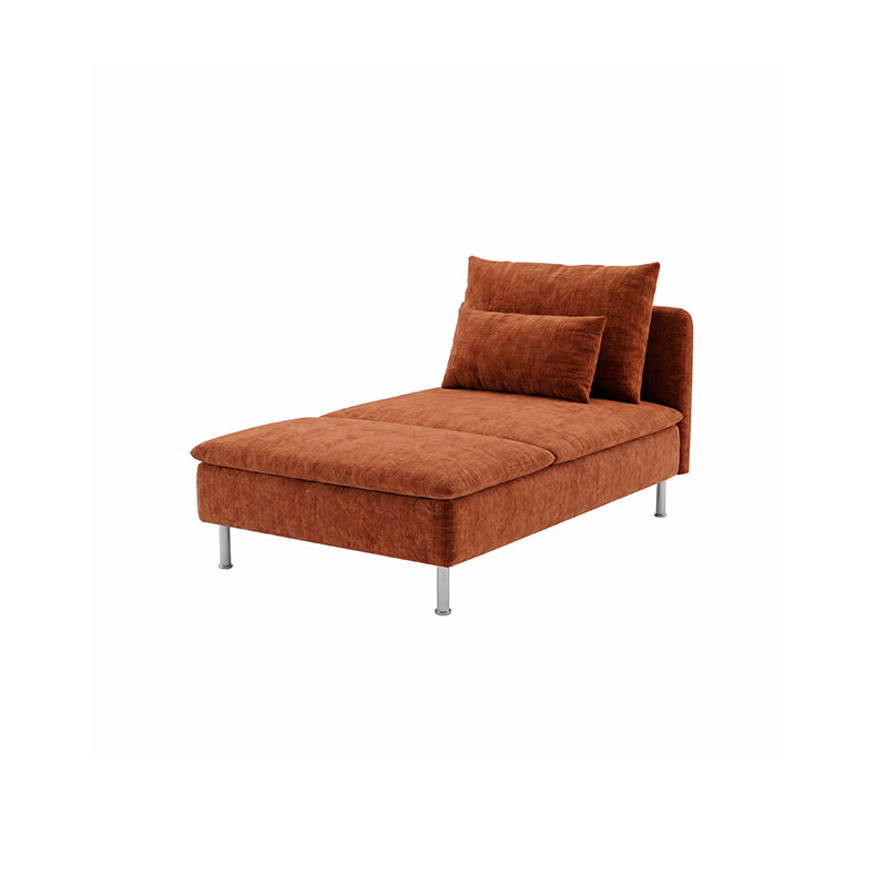 Funda de chaise longue SÖDERHAMN - Chenilla terracota