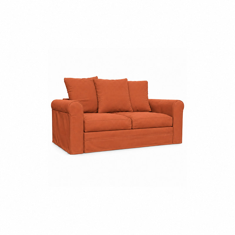 Grönlid 2 Seater Sofa Cover-Microfiber Terra mauve