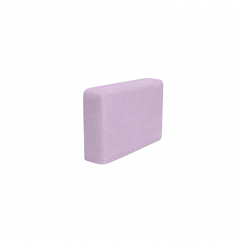 Karlstad Armrest Protectors-Velvet Dusty rose