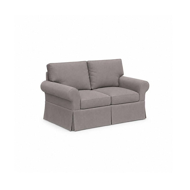 Pottery Barn Basic 2 Seater Sofa-Chenille Antelope