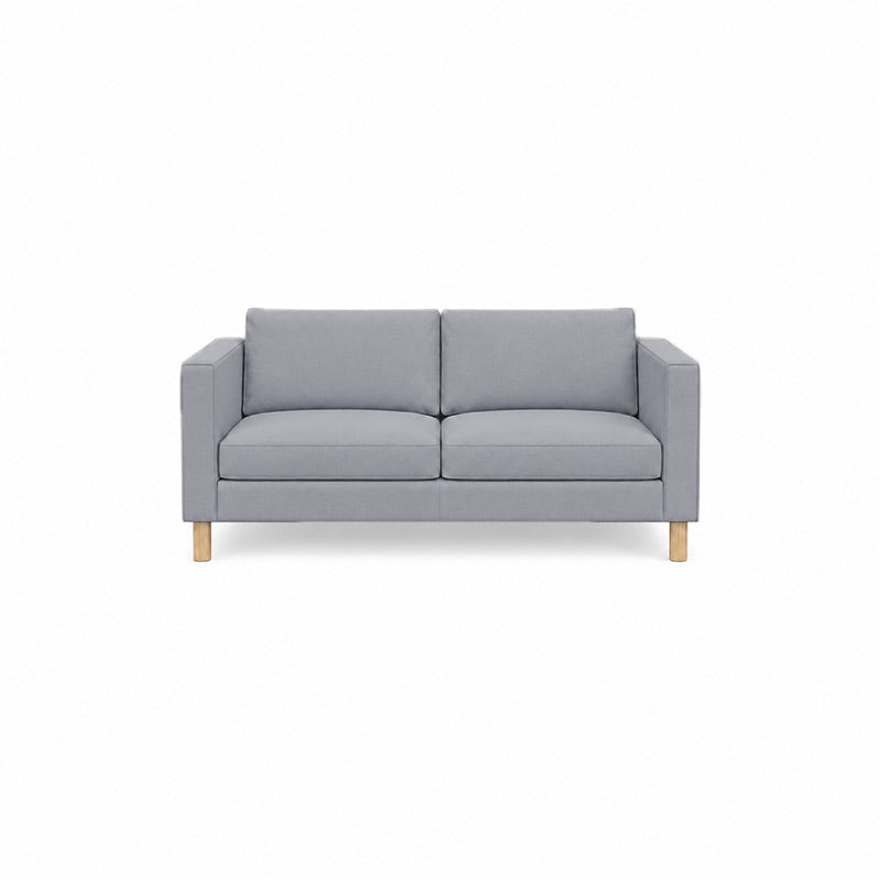 Karlstad 2 Seater Sofa Cover-Corduroy Gray