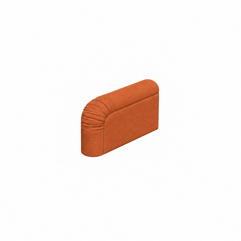 Stocksund Armrest Protectors, One pair-Chenille Terracotta