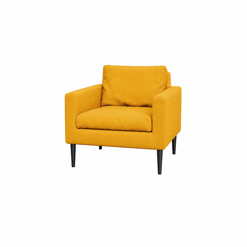 Friheten Armchair Cover-Structural Weave mango
