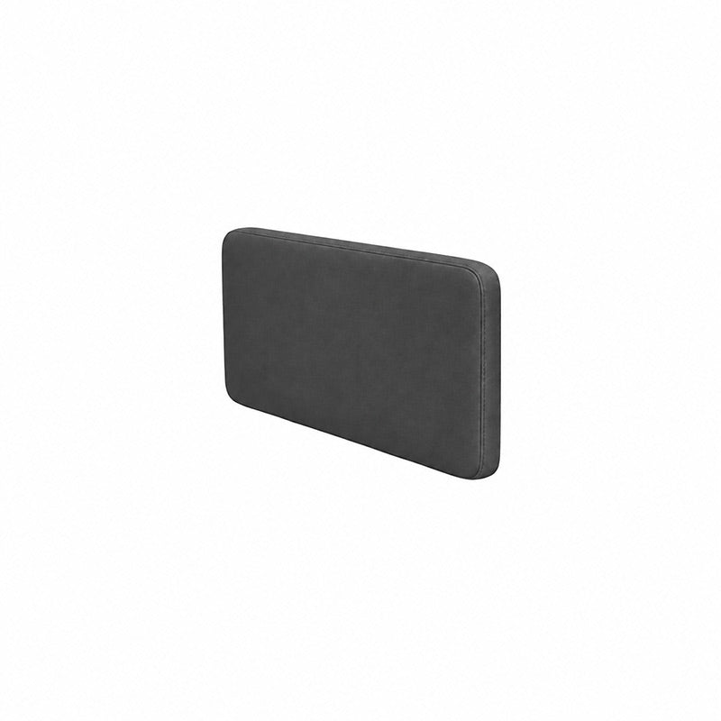 Karlstad cushion cover, backrest-Chenille Graphite