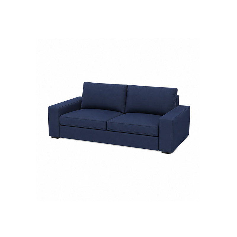 KIVIK 3-Seat Sofa Cover-Structural Weave navy