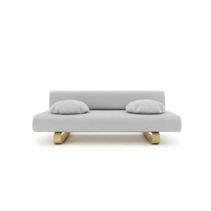 Allerum Sofa Bed Cover-Corduroy Gray