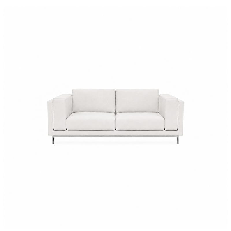 Nockeby 2 Seater Sofa Cover-Microfiber Ivory