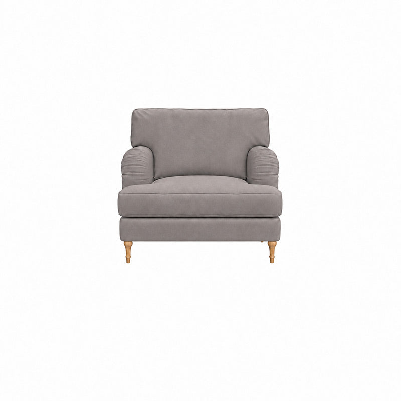 Stocksund Armchair Cover-Chenille Antelope