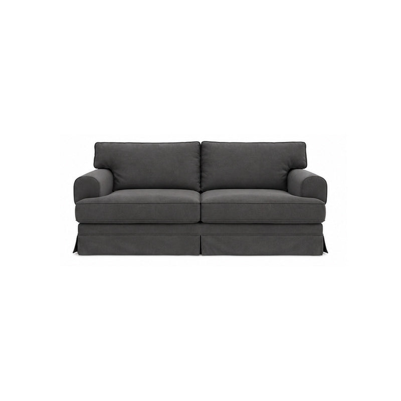 Ekeskog 3 Seater Sofa Cover-Velvet gray