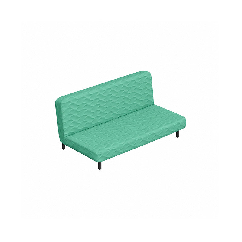 NYHAMN 3 Seater Sofa Bed-Velvet cyan