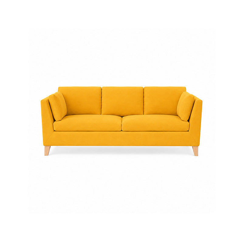 Stockholm 3 Seater Sofa Cover-Structural Weave Mango
