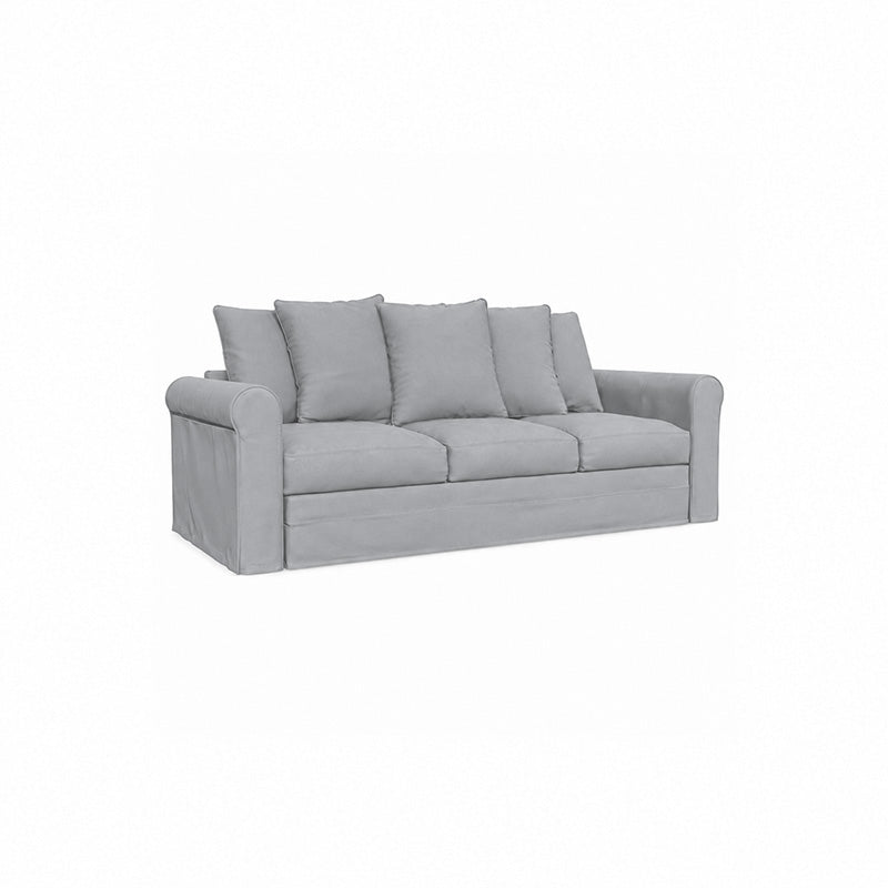 Grönlid 3 Seater Sofa Cover-Corduroy Gray
