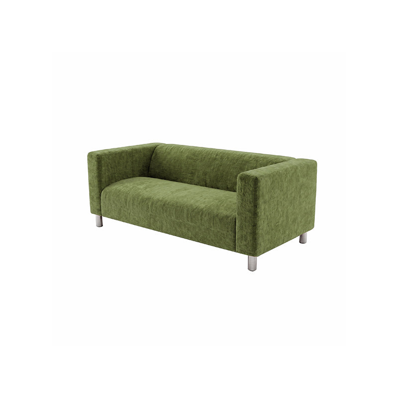 KLIPPAN Loveseat Cover-Chenille Cypress Green