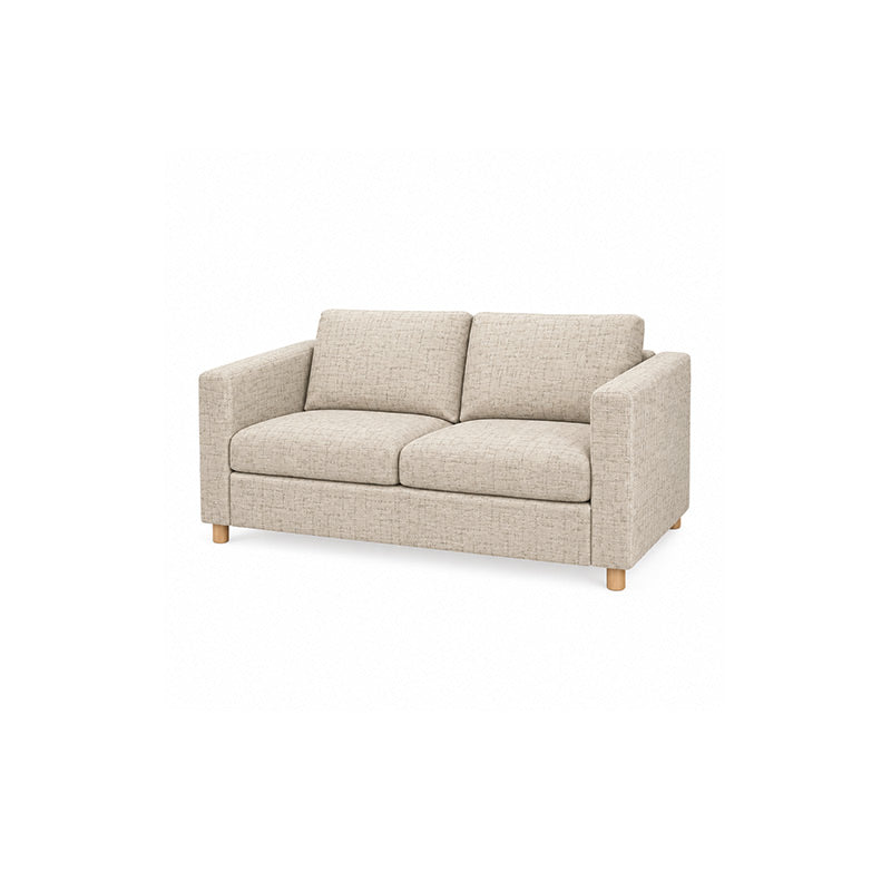 Vimle 2 Seater Sofa Cover-Patterned Weave Cream