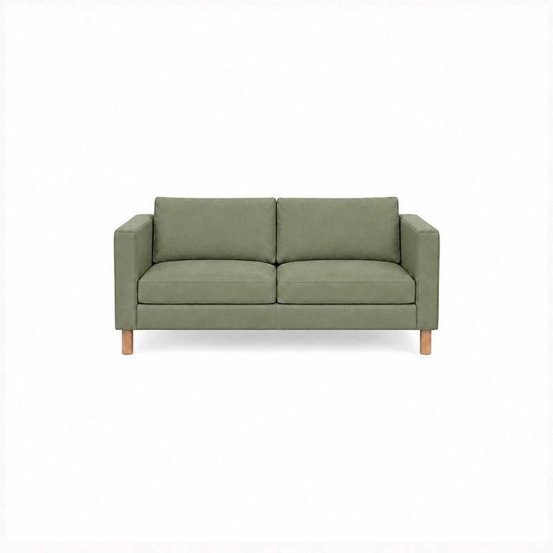 Karlstad 2 Seater Sofa Cover -Corduroy Olive