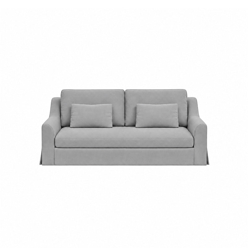 Färlöv 3 Seater Sofa Cover-Corduroy Gray
