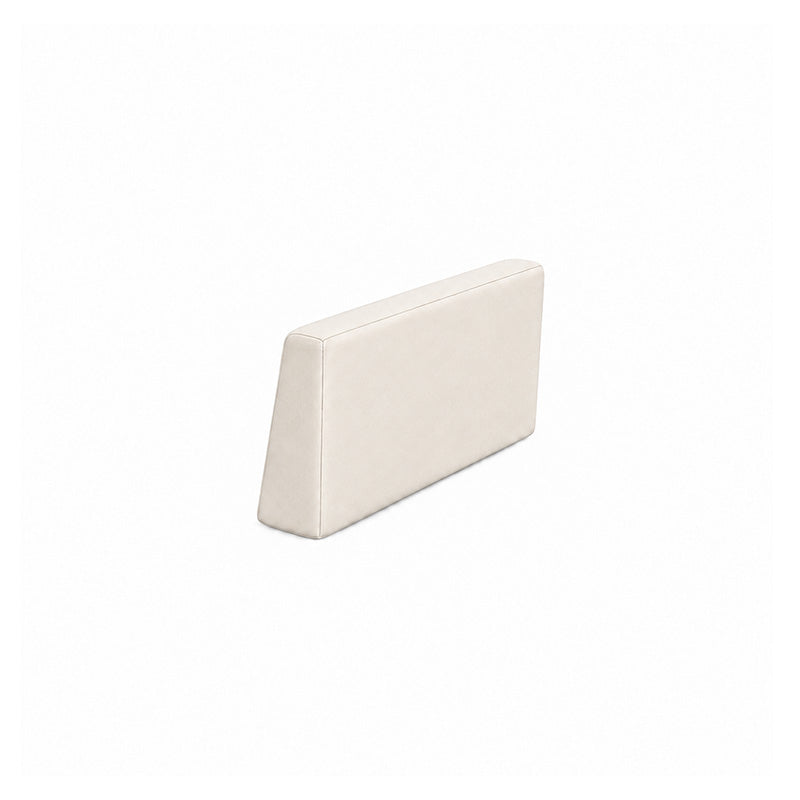 Stockholm Armrest Protectors, One pair-Corduroy Silver White