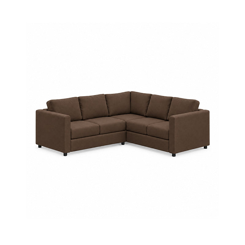 Finnala 4 Seat Corner Sofa Cover-Chenille Chestnut
