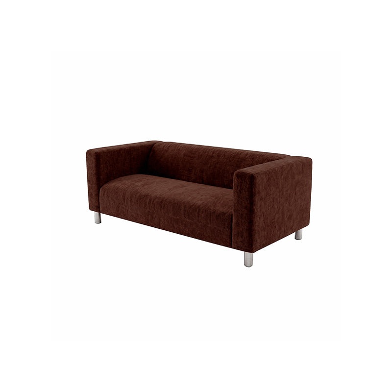 KLIPPAN Loveseat Cover-Chenille Chestnut