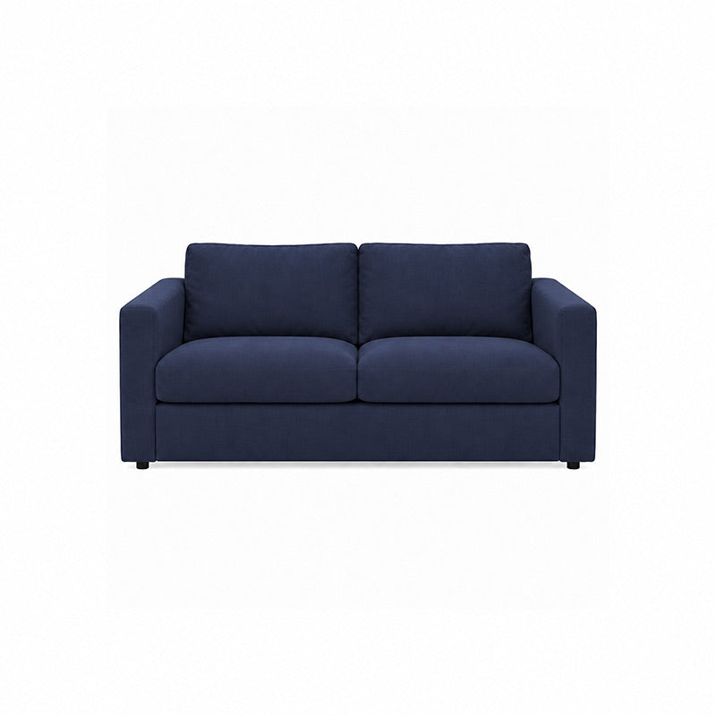 Finnala Loveseat Cover-Structural Weave navy