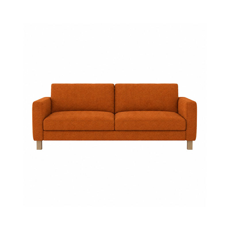 KARLSTAD 3-Seat Sofa Cover-Microfiber Terra mauve