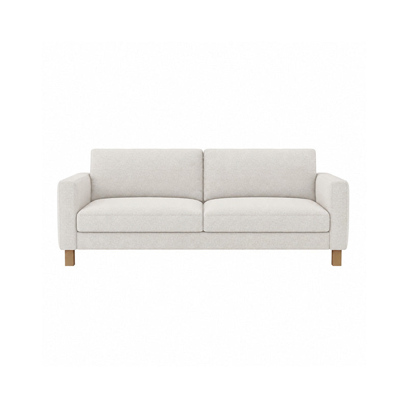 KARLSTAD 3-Seat Sofa Cover-Microfiber Beige