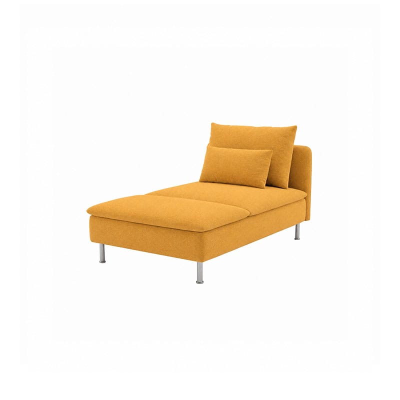 SODERHAMN Chaise Lounge Cover-Canvas Mango