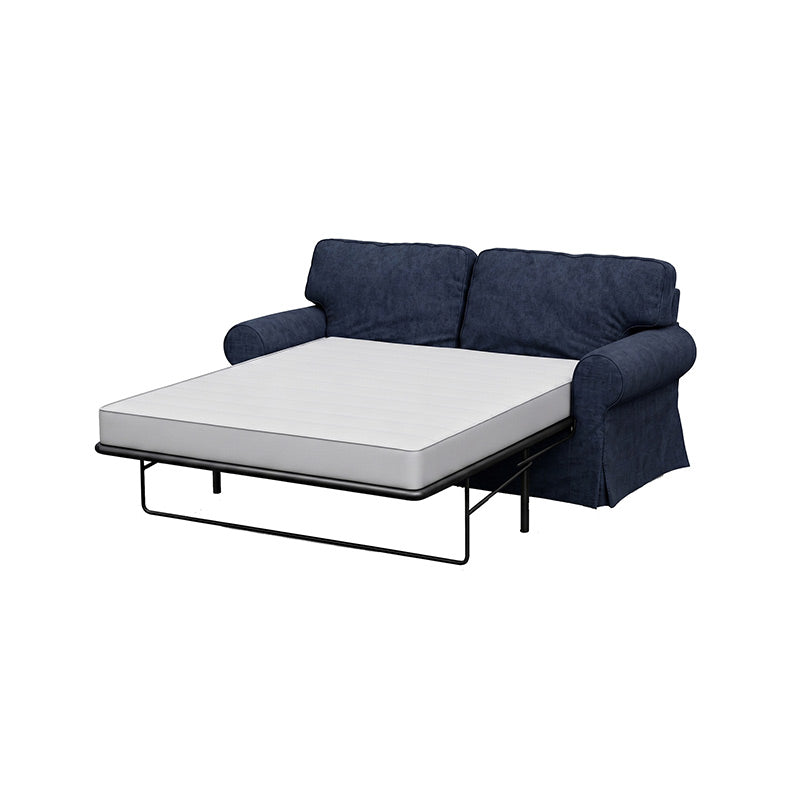Funda de sofá cama de 2 plazas EKTORP - Chenilla Midnight