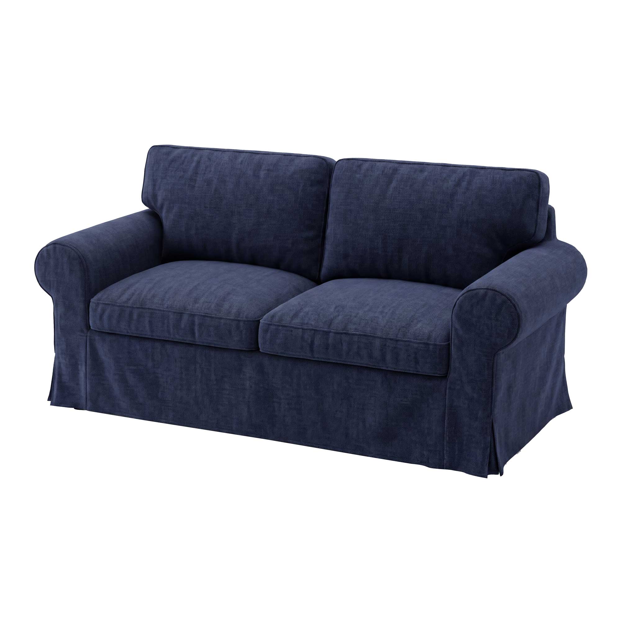 EKTORP Loveseat Cover-Chenille Midnight