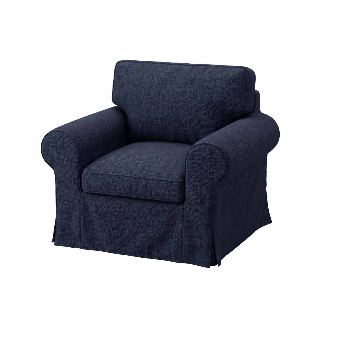 UPPLAND Armchair Cover-Chenille Midnight