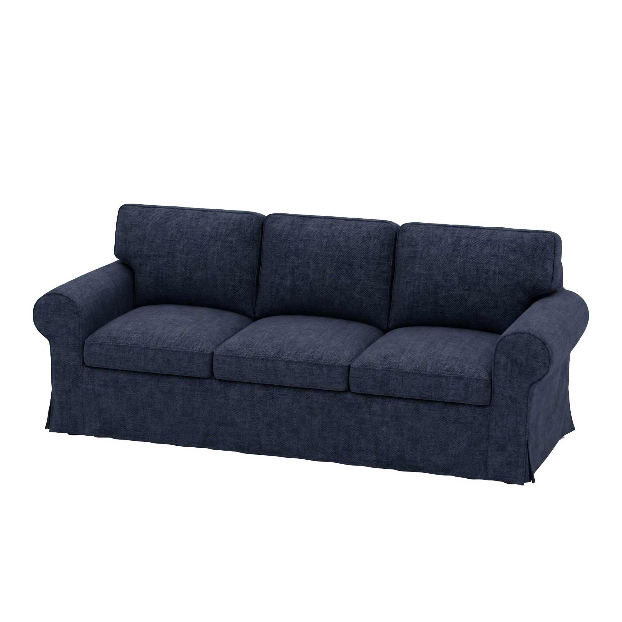 UPPLAND 3-Seat Sofa Cover-Chenille Midnight