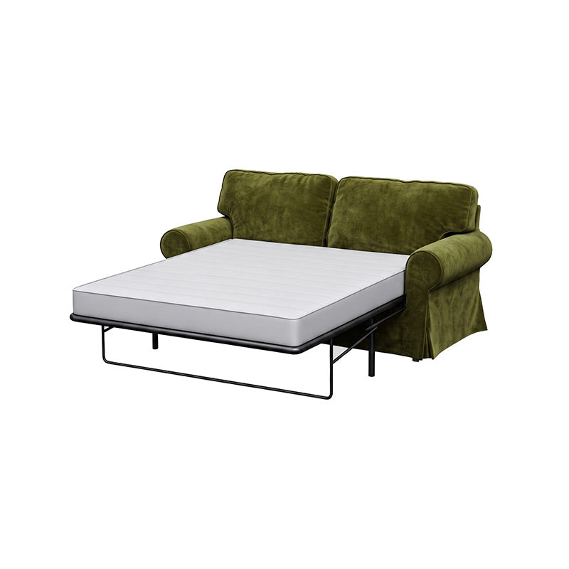 Funda para sofá cama de 2 plazas EKTORP - Chenilla Musgo de Invierno