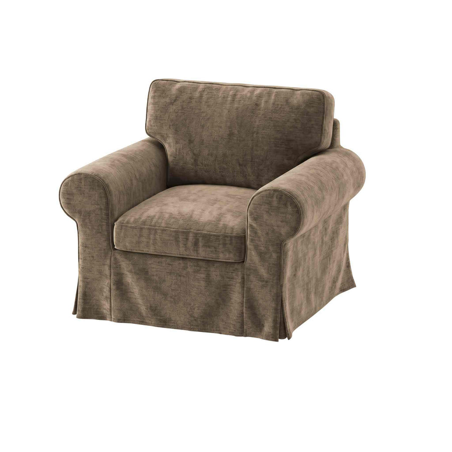 UPPLAND Armchair Cover-Chenille Antelope