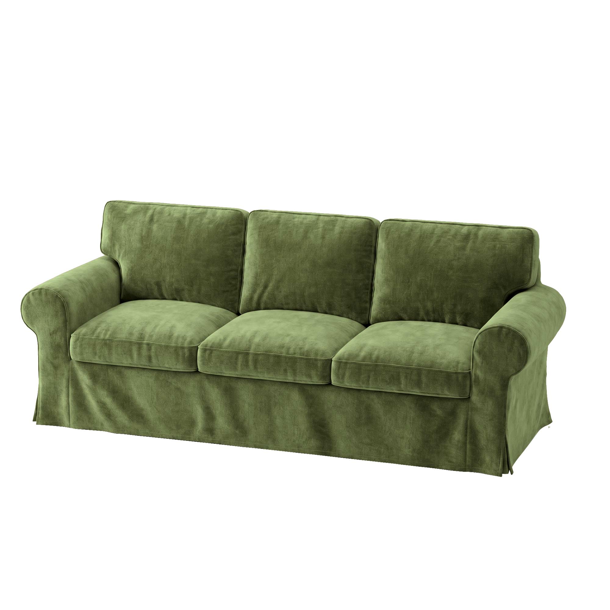 UPPLAND 3-Seat Sofa Cover-Chenille Cypress Green