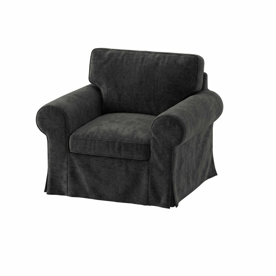 UPPLAND Armchair Cover-Chenille Graphite
