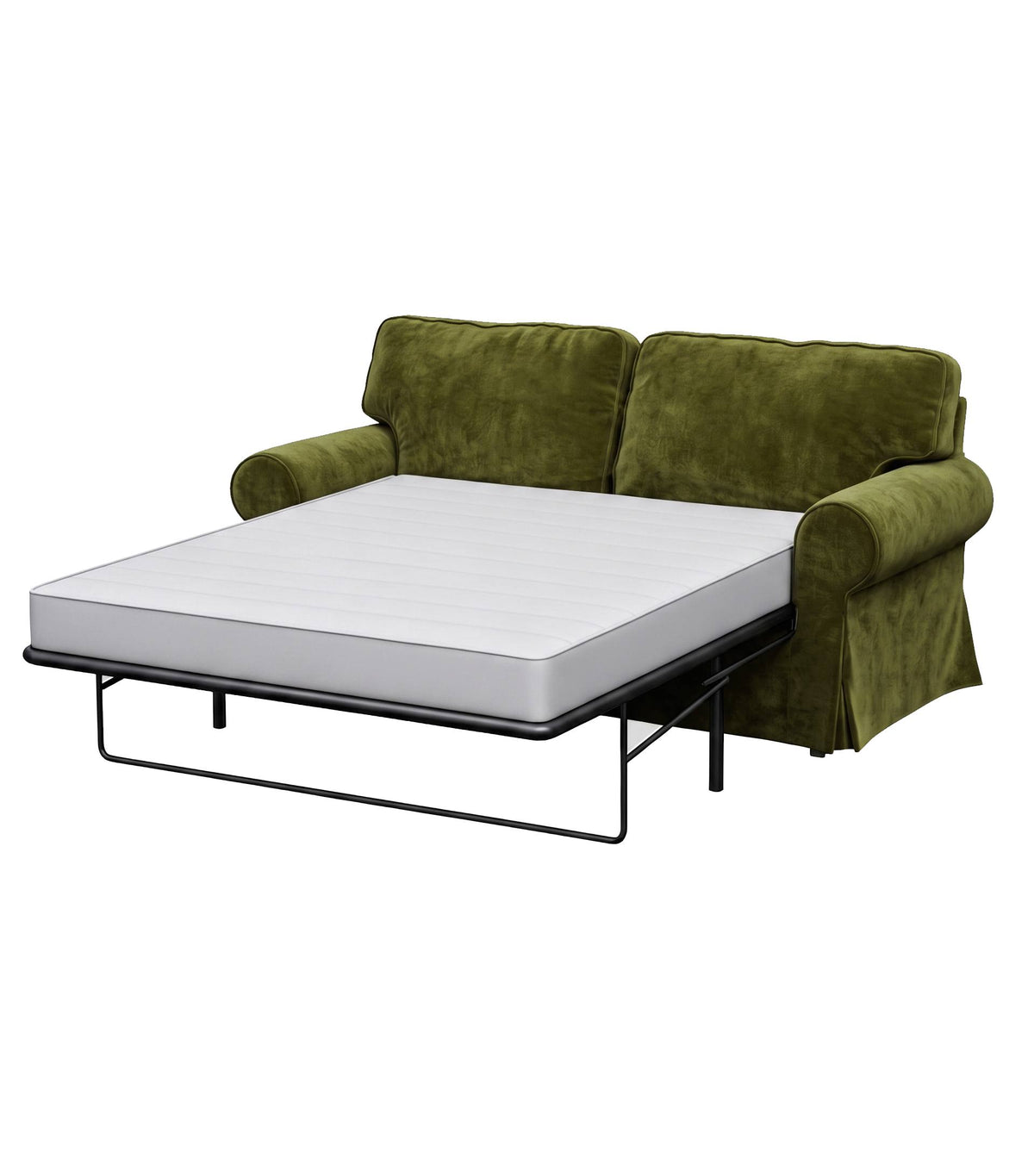 Ektorp Two-Seater Sofa Bed Cover-Chenille Winter Moss