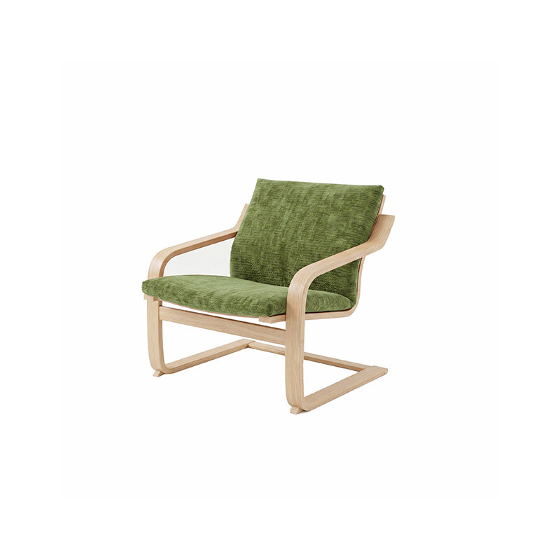POÄNG Funda sillón bajo - Chenilla verde ciprés