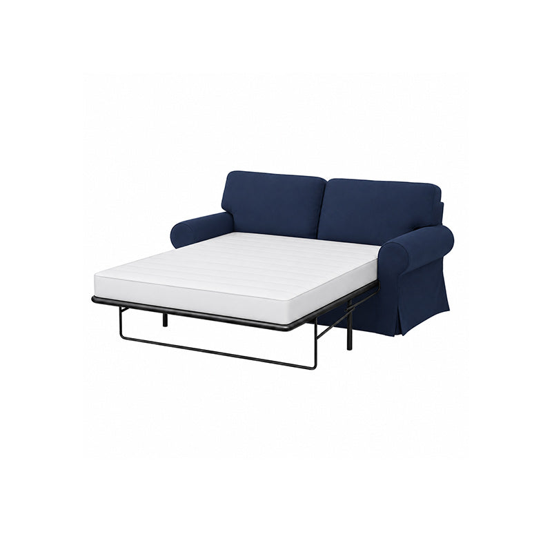 EKTORP 2-Seater Sofa Bed Cover-Structural Weave Navy