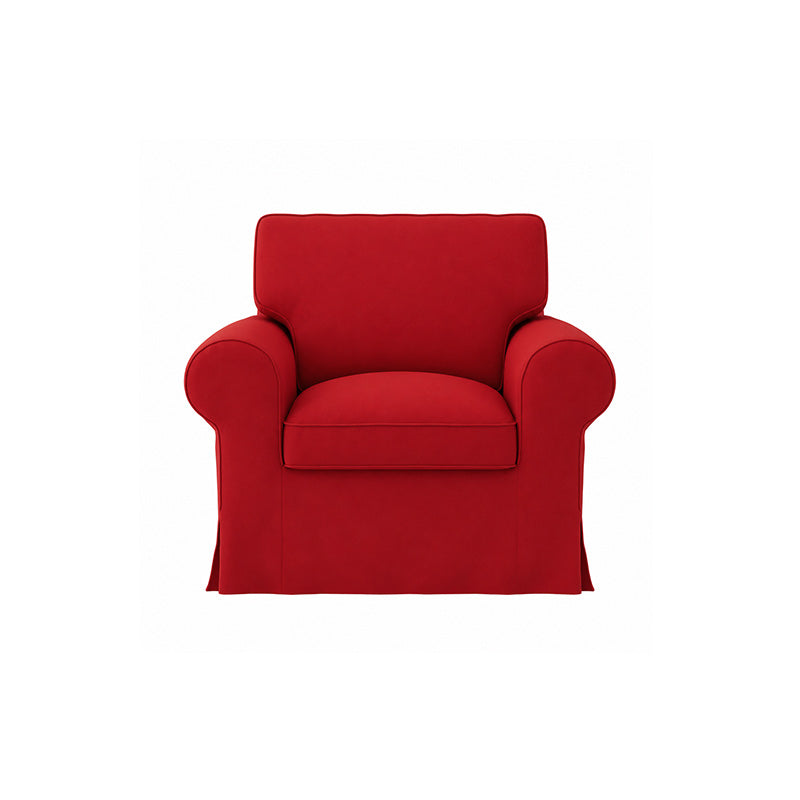 EKTORP chair Cover-Structural Weave Red