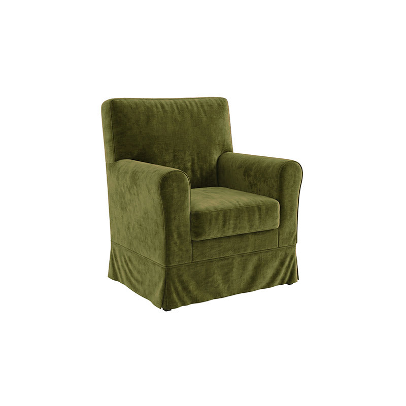 Funda de sillón EKTORP Jennylund - Chenilla verde musgo