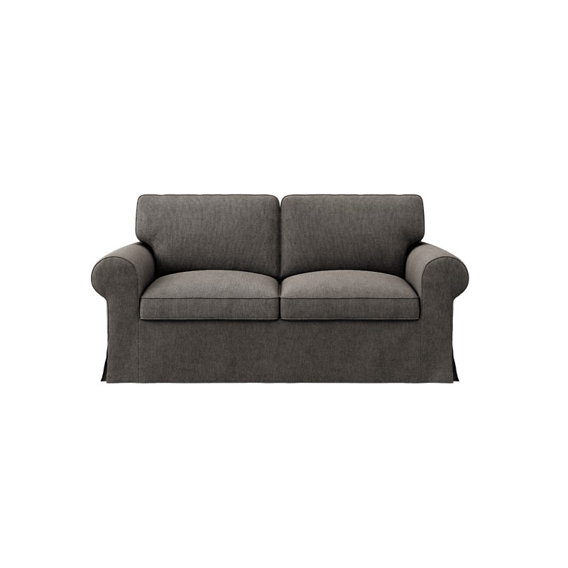 EKTORP Loveseat Cover-Microfiber Ash