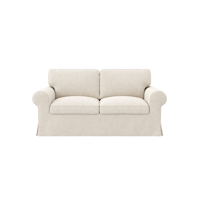 EKTORP Loveseat Cover-Microfiber Ivory