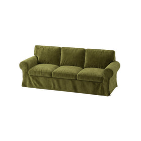 EKTORP 3-Seater Sofa Cover-Chenille Winter Moss