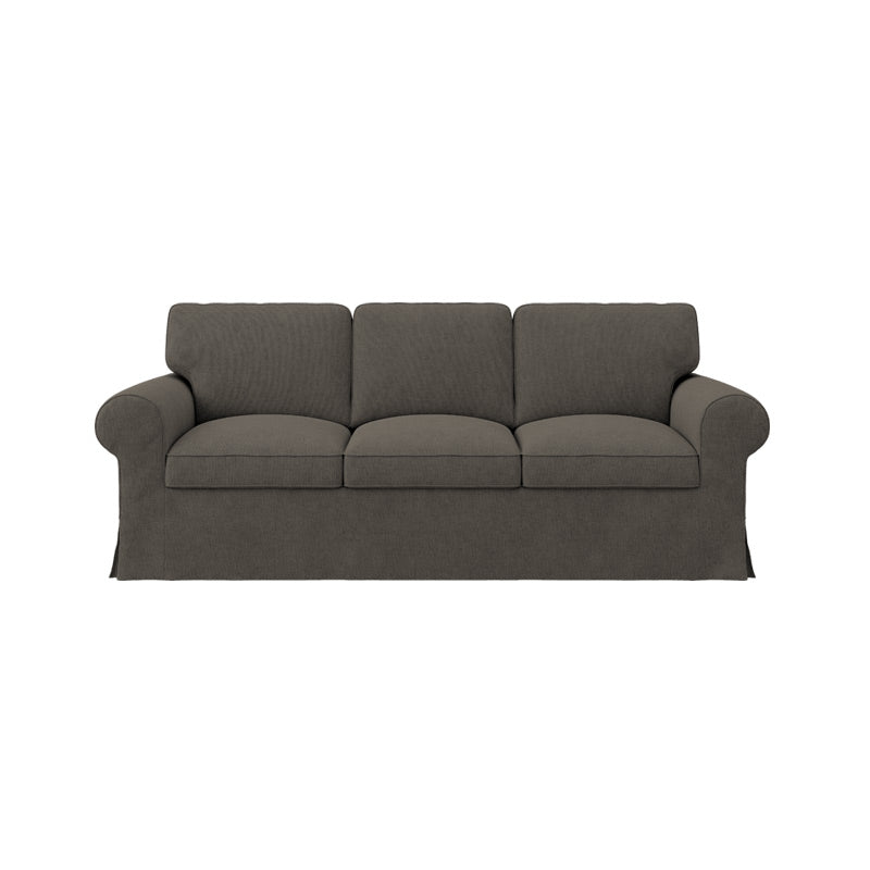 EKTORP 3-Seater Sofa Cover-Microfiber Ash