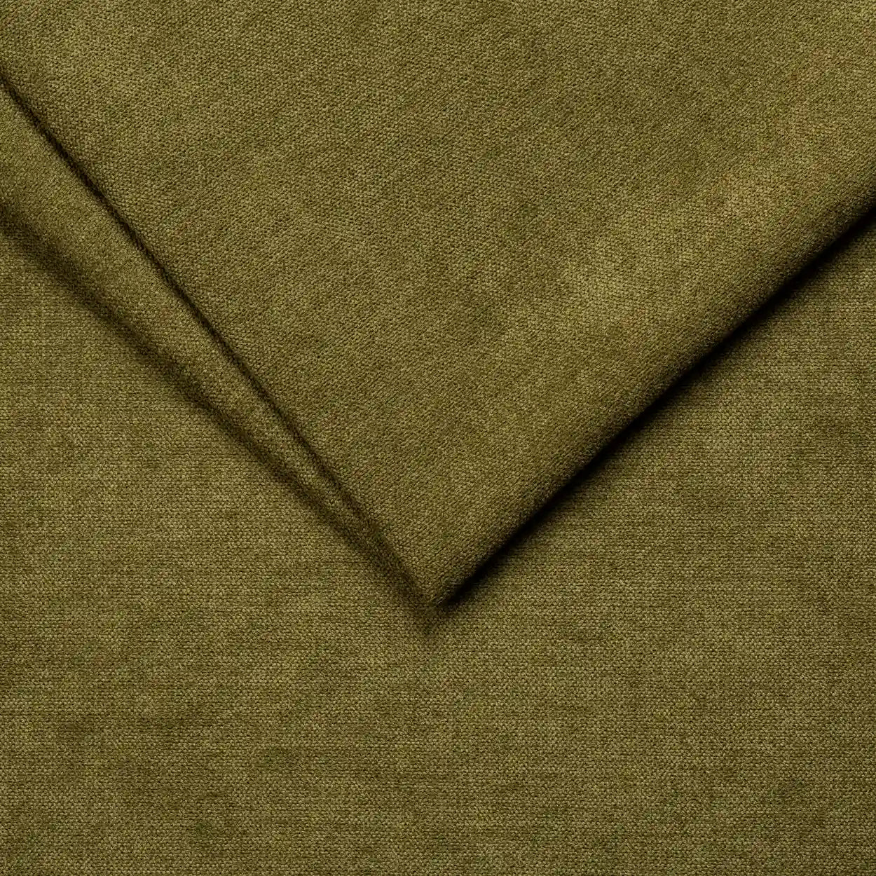 Close-up texture of Microfiber Olive fabric