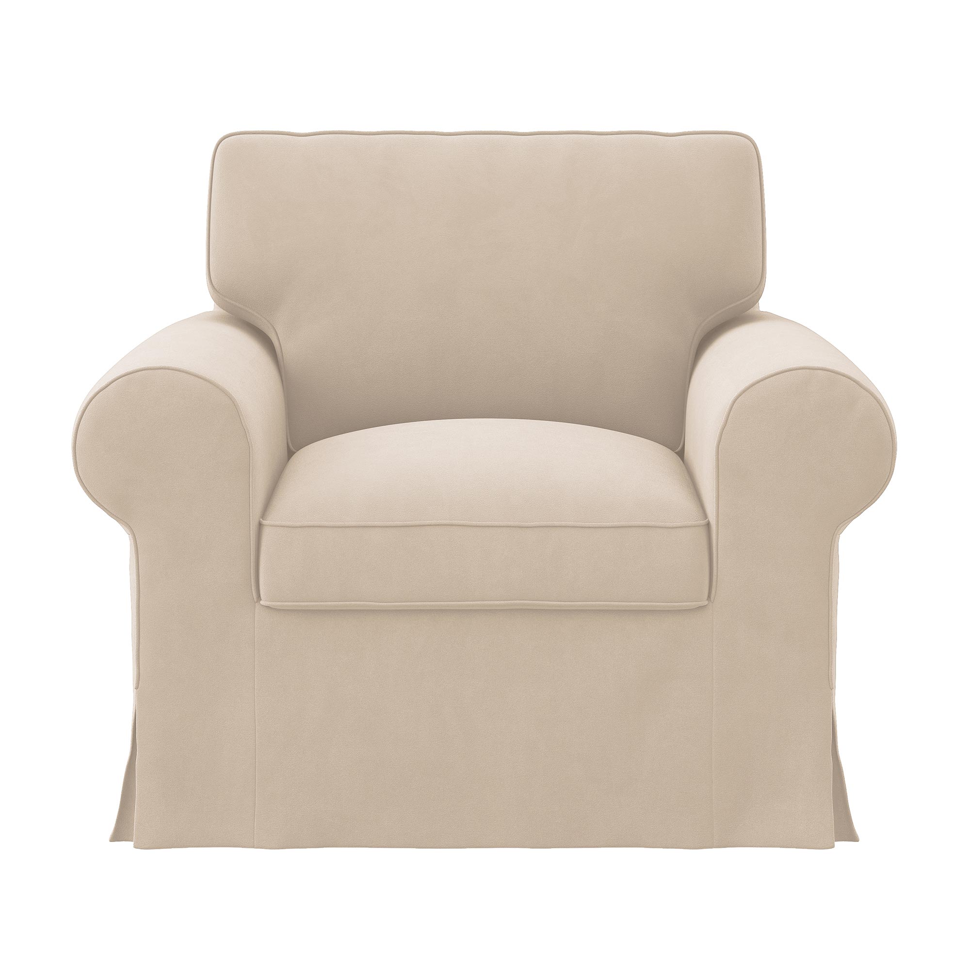UPPLAND Armchair Cover-Microfiber Camel