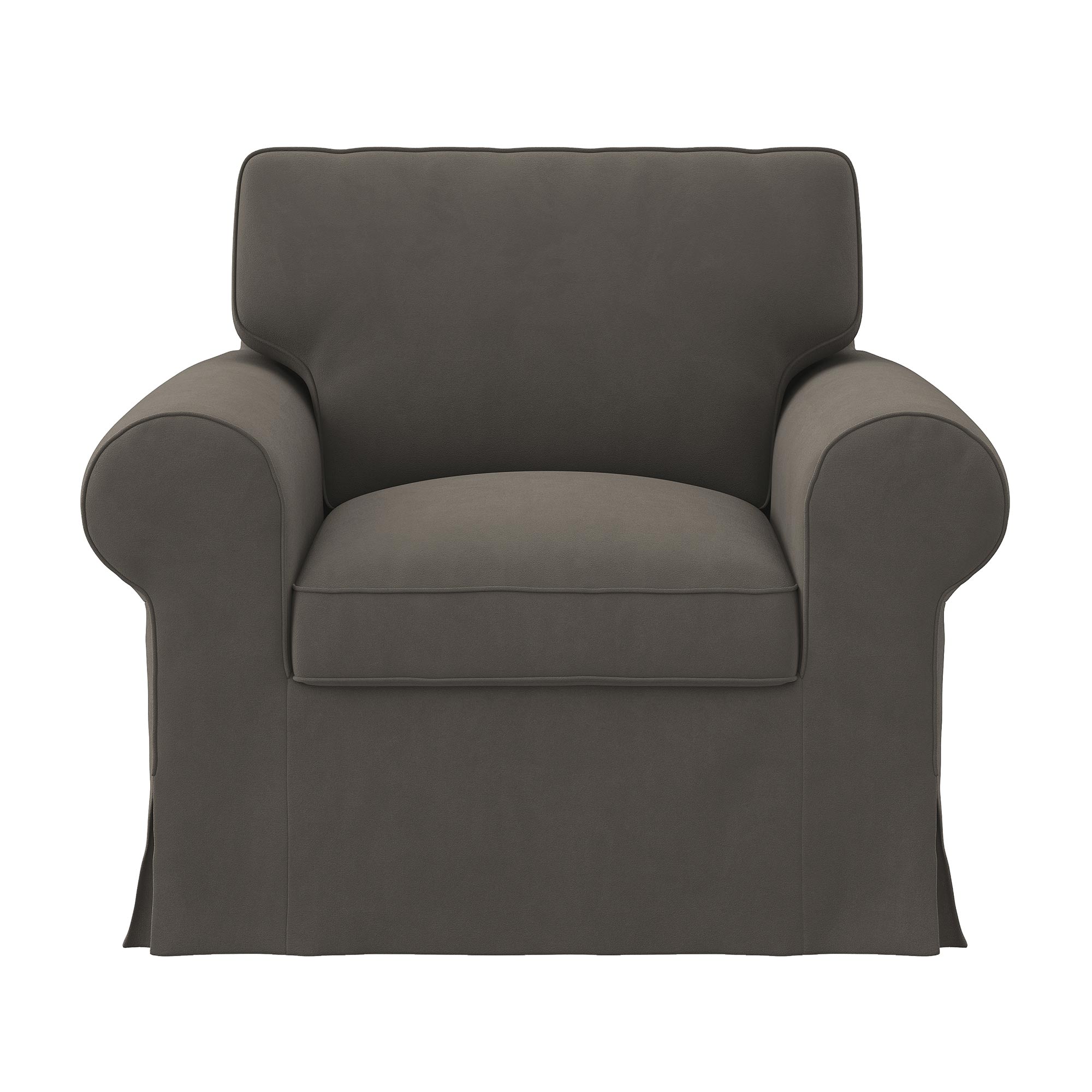 UPPLAND Armchair Cover-Microfiber Ash